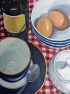 Still life with sugar bowl